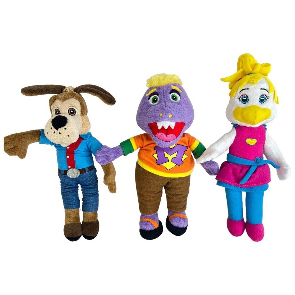 2015 Chuck E Cheese‎ Pizza Plush Helen Hen Jasper Jowls Mr Munch Stuffed Animal